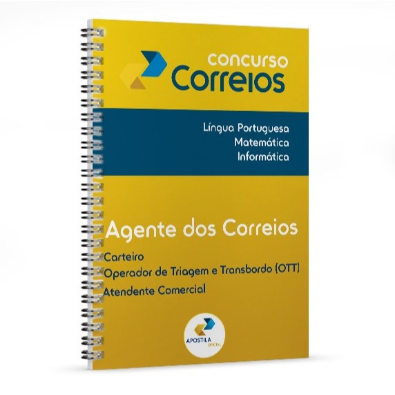 Imagem Apostila  Concurso Correios 2024 Oficial-Criado Pela Banca