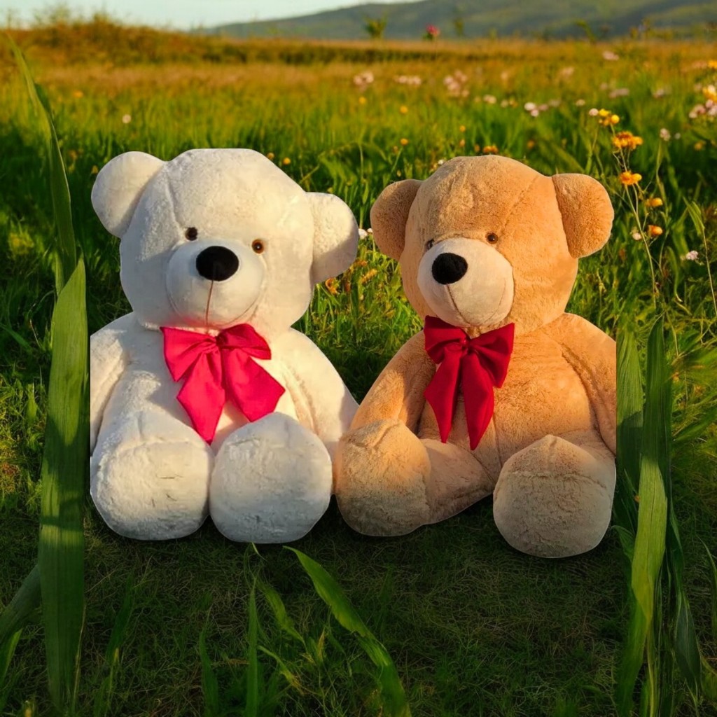 Urso Pelúcia Grande Teddy 50 cm Antialérgico