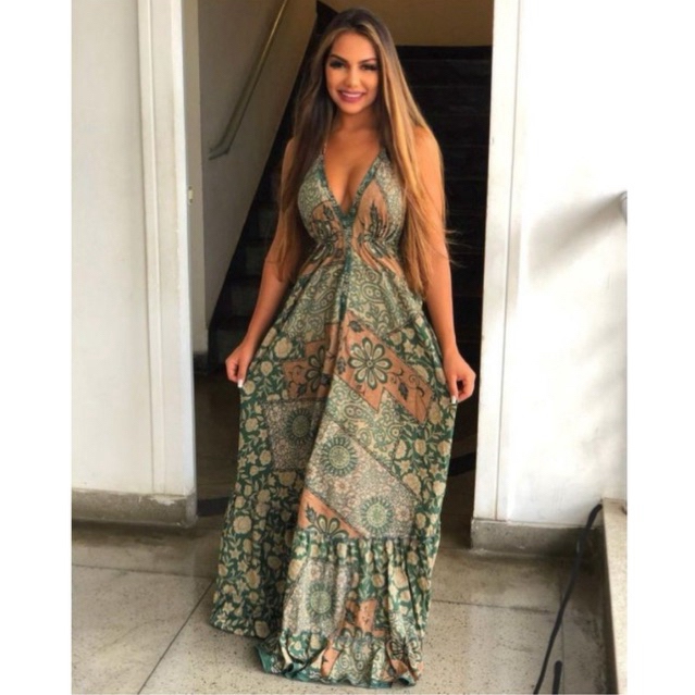 vestido frente única 001 em Oferta na Shopee