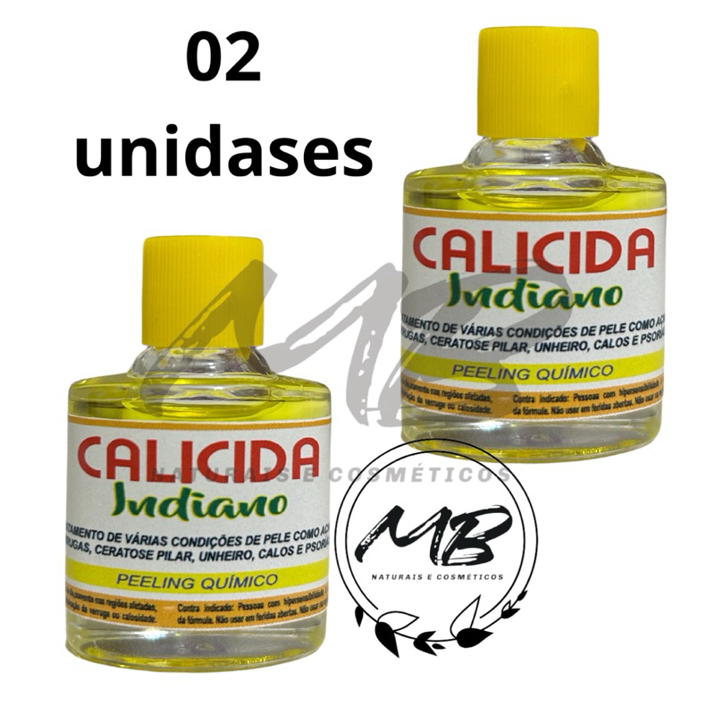 02 Calicida da Índia (acnes, verrugas, calos)