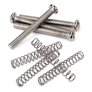 Parafusos em Inox Para Captadores Humbucker Com Molas em Inox 4 unids. em Oferta na Shopee