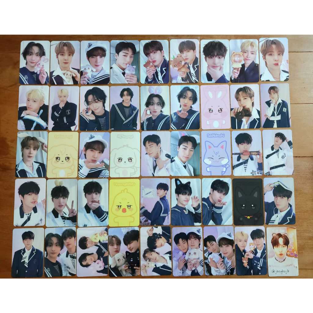 ATEEZ merch aniteez photocard Hongjoong Seonghwa Yunho Yeosang San Mingi Wooyoung Jongho