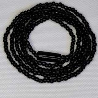 Guia de Proteção Exu Pombagira Fio De Conta Miçanga Preta Firma Colar Umbanda e Candomblé Guia de Esquerda Colar Exu em Oferta na Shopee