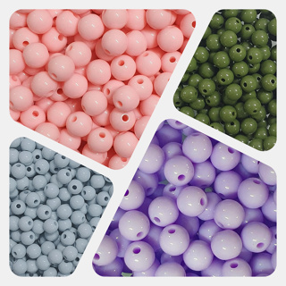 Miçanga Leitosa  8mm  Com 100 Unidades em Oferta na Shopee