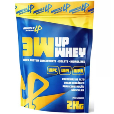 Whey 3w Up Muscle Nutrition 2kg Isolado Hidrolisado