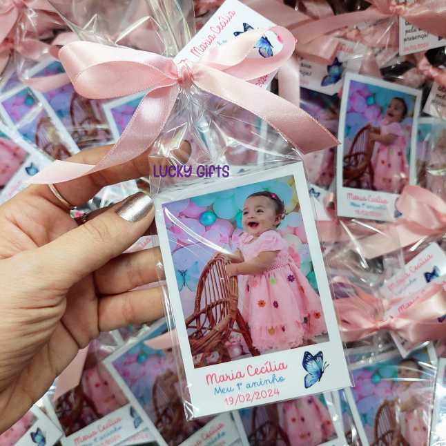 Lembrancinha de Aniversário Imã Personalizado Borboleta
