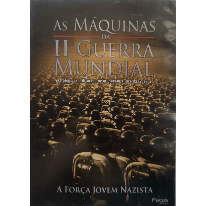 Dvd As Maquinas da II Guerra Mundial A FOrça Otimo Estado