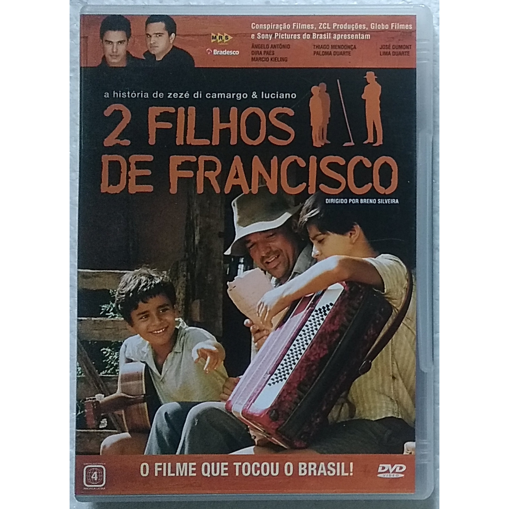Dvd Trilha Sonora Do Filme ''2 Filhos De Francisco'' O Filme Que Tocou o Brasil! Cd Dvd Original