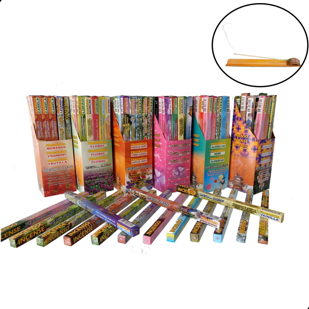 Incenso Special Blend Sortidos 25 Caixas C/ 8 Varetas
