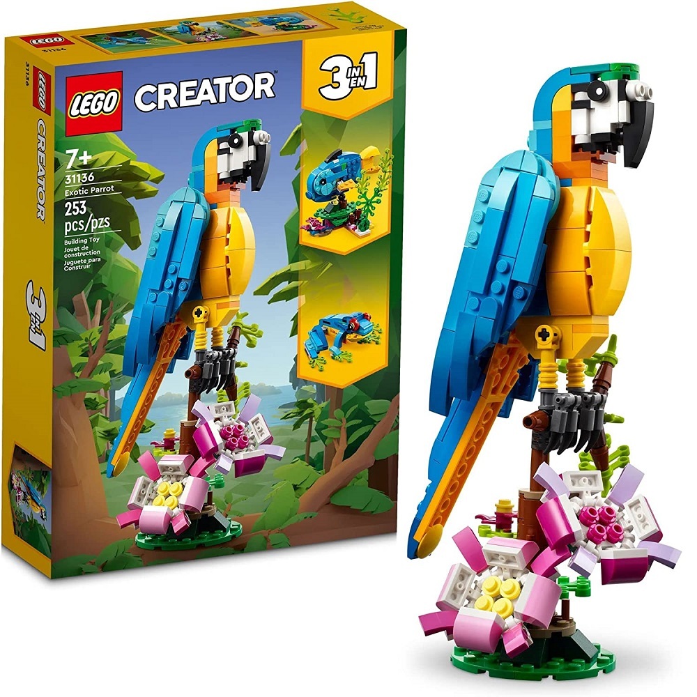 Lego Creator Papagaio Exótico 31136 - Mom & Baby