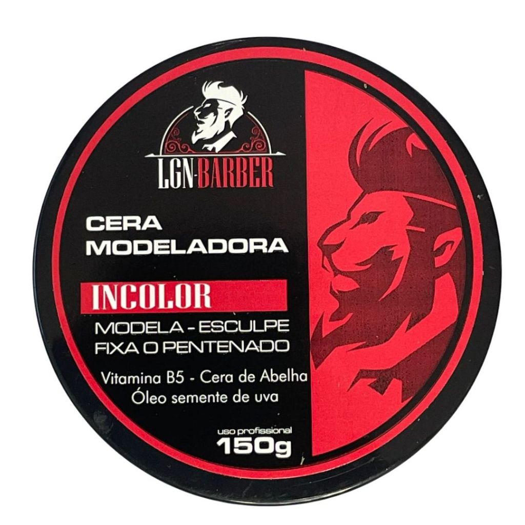 Cera de pentear Incolor 150g - LGN Barber em Oferta na Shopee