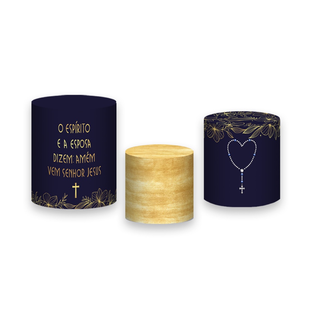Trio de Capas de Cilindro - Santa Nossa Senhora Aparecida 007