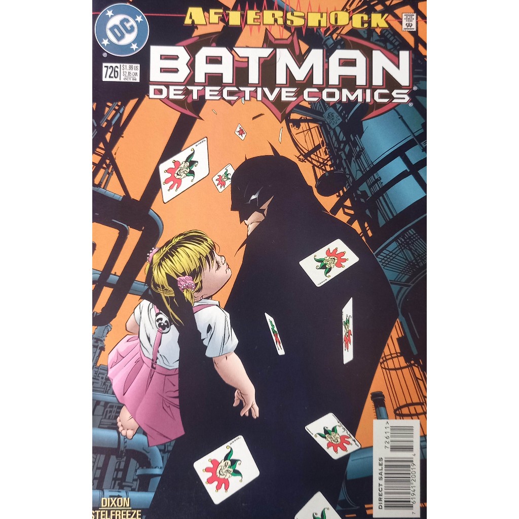 Hq DC Batman Detective Comics 726 -  Vintage - Importada - 1998 - DC Comics