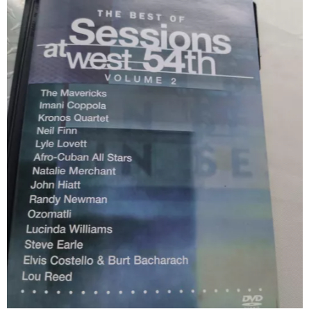 The Best Of Sessions At West 54th DVD Volume 2 - The Mavericks, Elvis Costello, Lou Reed e Outros
