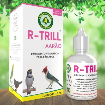 R-TRILL 10ml - AARÃO - Tratamento contra rouquidão Val. 13/01/28