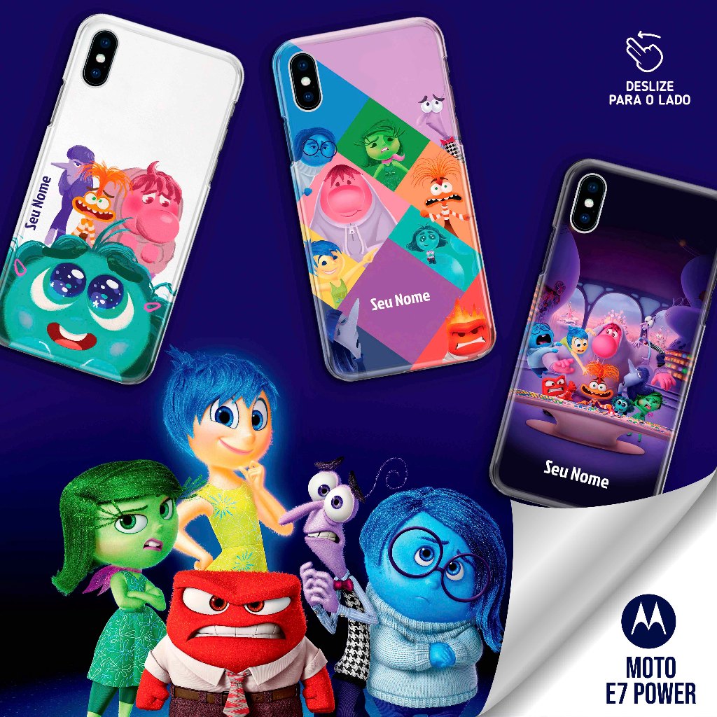 Capa Capinha  - Moto E7 Power - Divertidamente