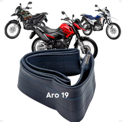 Câmara De Ar Dianteira Para Honda Nxr Bros 125 150 Cb 400 Cb 450 Aro 19 Crosser 150 3.60-19 90/90-19