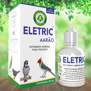 ELETRIC - AARÃO 10ml / Fonte de Energia para os Pássaros em Oferta na Shopee