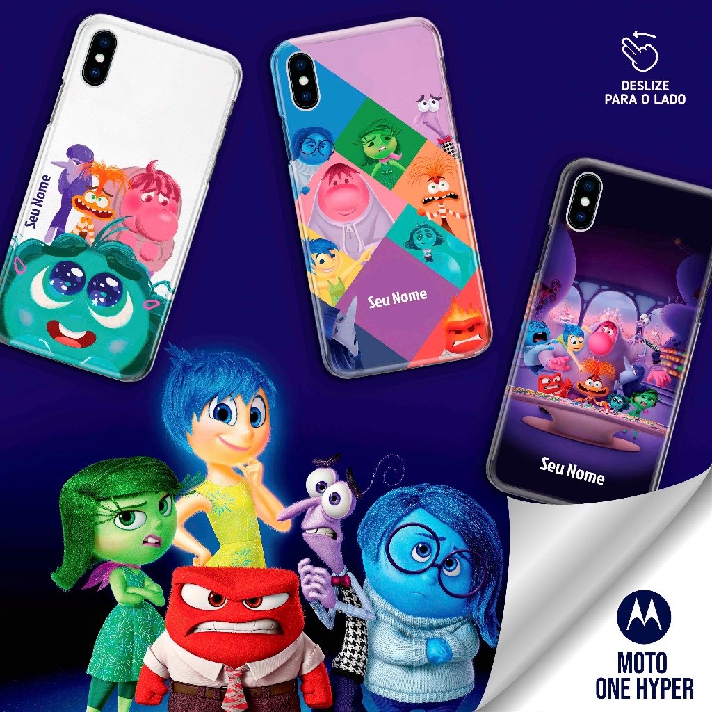 Capa Capinha  - Moto One Hyper - Divertidamente