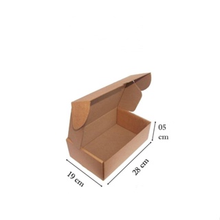 50 Caixas de papelão Auto montável C28XL19XA05 em Oferta na Shopee
