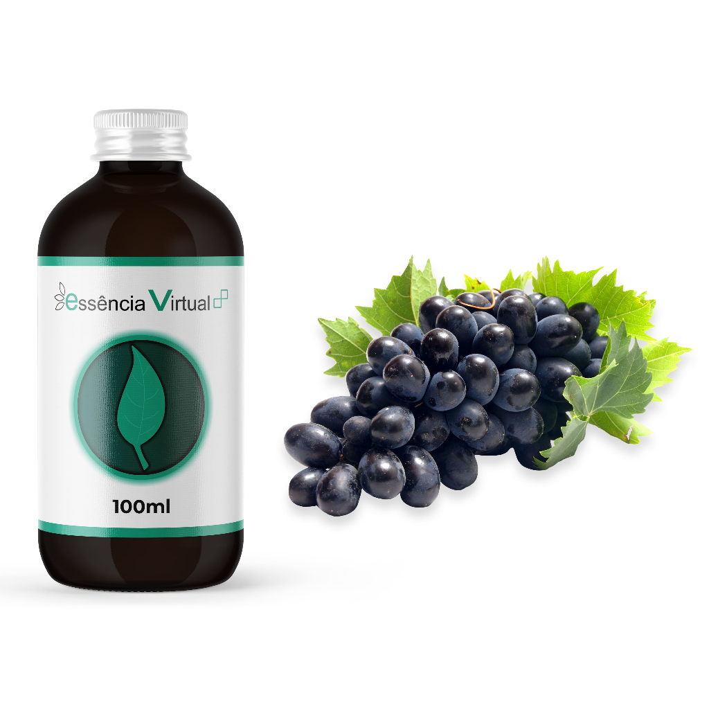 Essência Uva - 100ml - Hidrossolúvel | Essência Virtual em Oferta na Shopee
