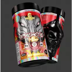 Psichotic Hell (300g - 60 Doses) Demons Lab - Pré Treino Usa Sabor Frutas Vermelhas