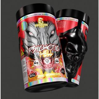 Psichotic Hell (300g - 60 Doses) Demons Lab - Pré Treino Usa Sabor Frutas Vermelhas em Oferta na Shopee