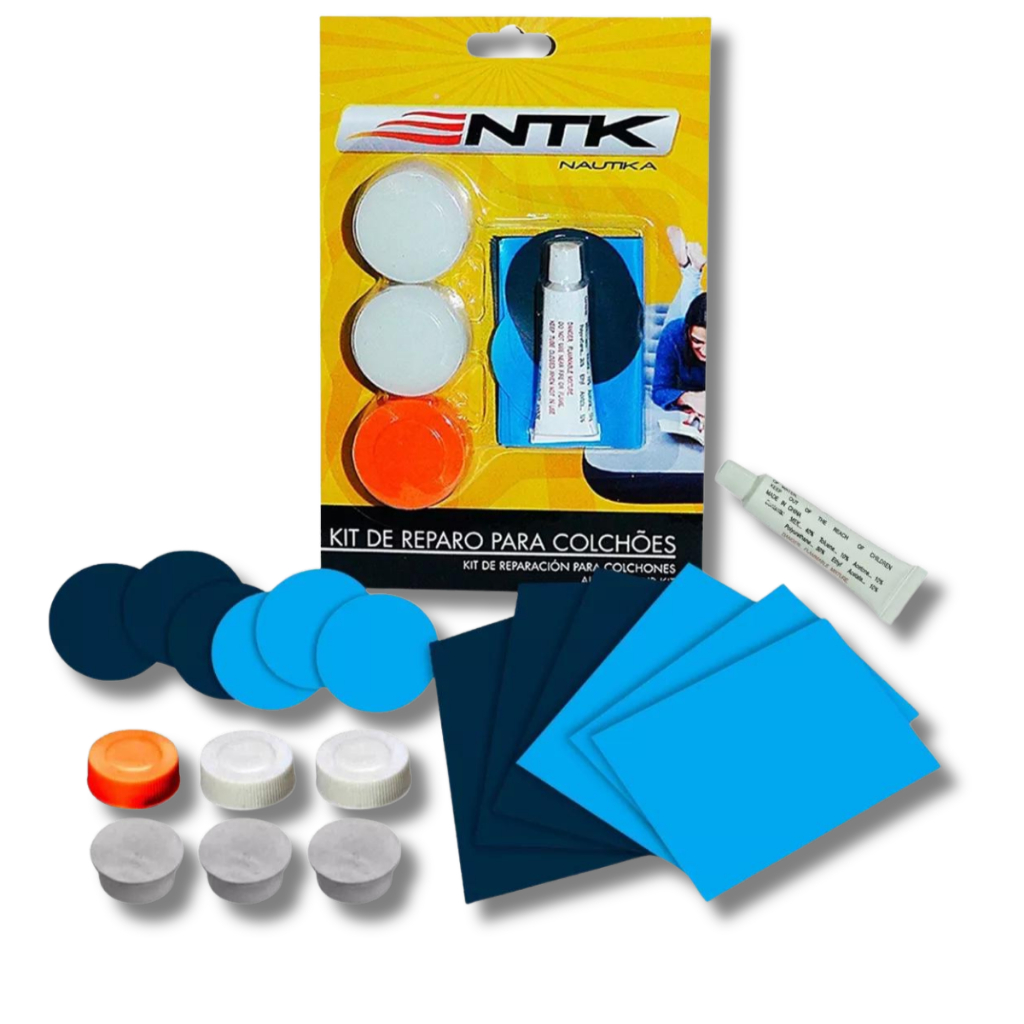Kit Reparo Remendo para Piscina Inflável Boia Bola Tampas Rolhas Cola em Oferta na Shopee