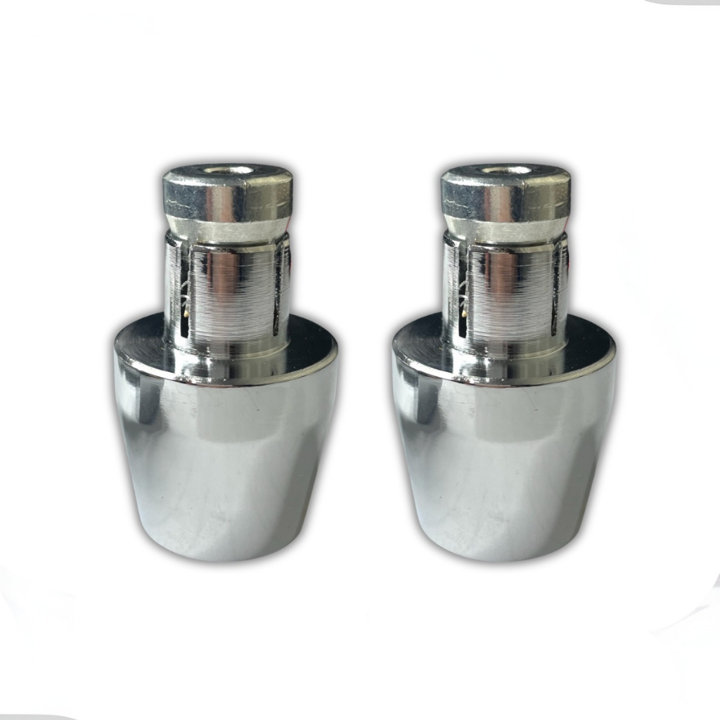 Par De Peso Pezinho De Guidao De Moto Pcx 150 Cromado + Bucha Autofix em Oferta na Shopee