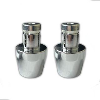 Par De Peso Pezinho De Guidao De Moto Pcx 150 Cromado + Bucha Autofix em Oferta na Shopee