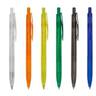 kit 50 Canetas em plástico de mola-Atacado em Oferta na Shopee