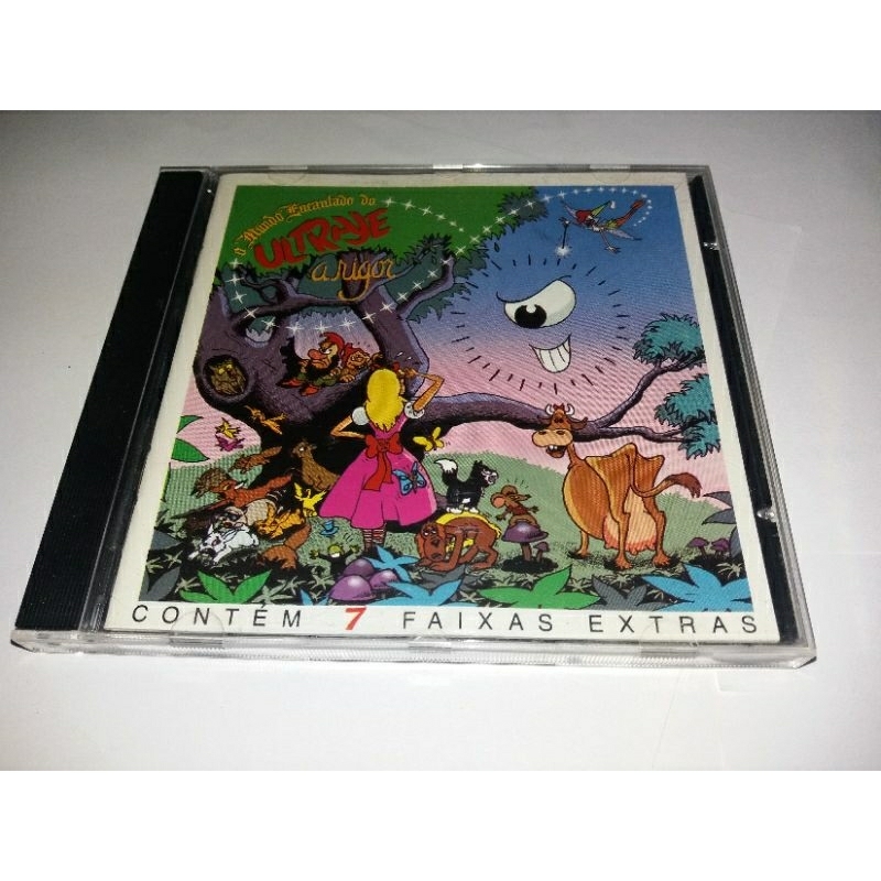 Cd - Ultraje a Rigor - O Mundo Encantado - 1992 - Coletanea