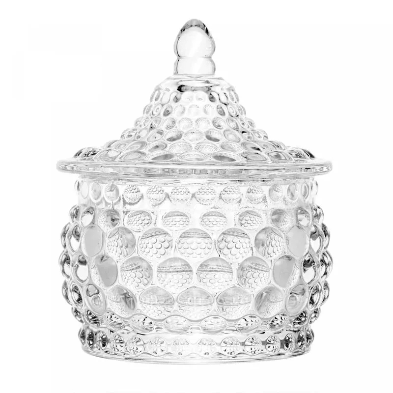 Potiche Decorativo De Cristal Hat Balls 8x9,5cm - Wolff