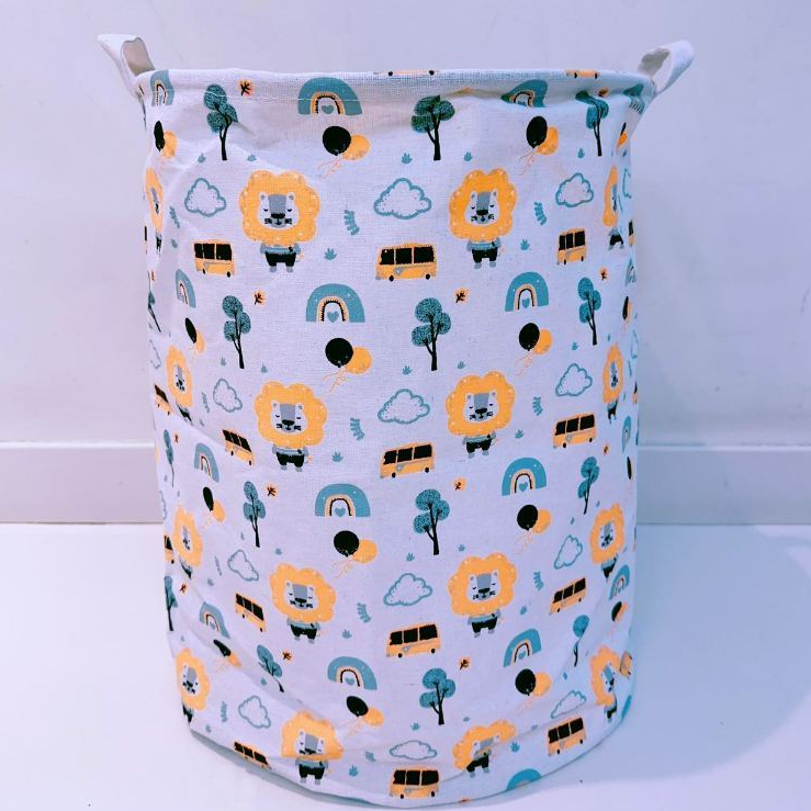 Cesto Multiuso Organizador Roupa Suja e Brinquedos 60 litros em Oferta na Shopee