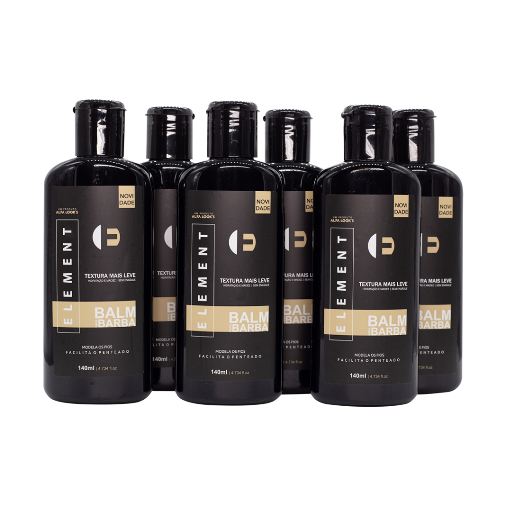 6 Uni Balm Barba Element 140ml o Melhor Balm do Brasil — R$ 79,87 em Shopee, 46% OFF