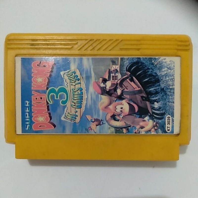jogo Donkey Kong 3 para nintendinho nes famicom dynavision 8bits 60pinos de Época