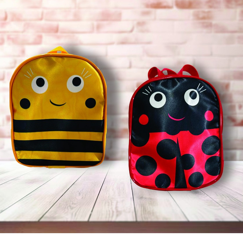 Mochilinha Joaninha e Abelinha para Aniversario personalizadas Lembrancinhas