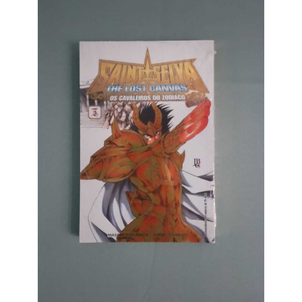 Mangá Cavaleiros do Zodíaco Lost Canvas Gaiden 5 Capa Metalizada