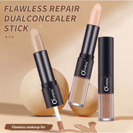 Corretivo Líquido Impermeável 2 em 1, Reparação Facial, Poros Invisíveis, Primer, Lápis O'Cheal