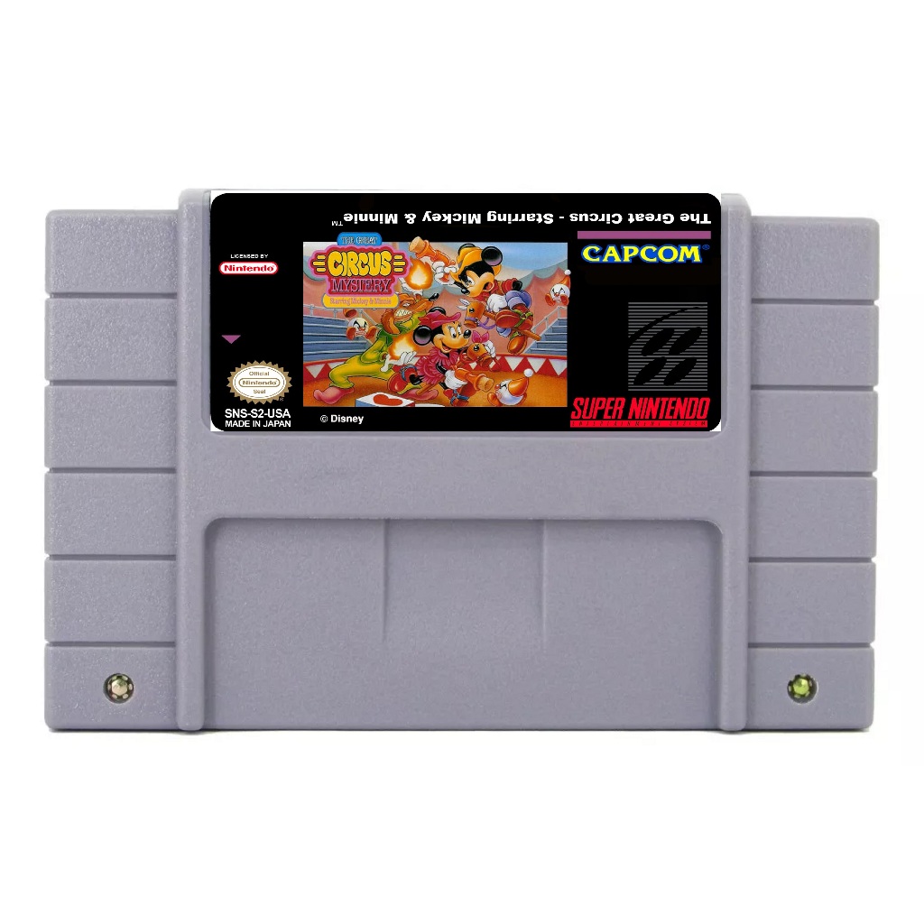 The Great Circus Mystery Starring Mickey & Minnie The Magical Quest 2 Legendado em Portugues Super Nintendo SNES