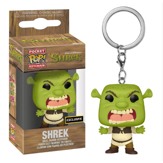 CHAVEIRO FUNKO POP KEYCHAIN SHREK 30TH SHREK 81958 NOVO ORIGINAL em Oferta na Shopee