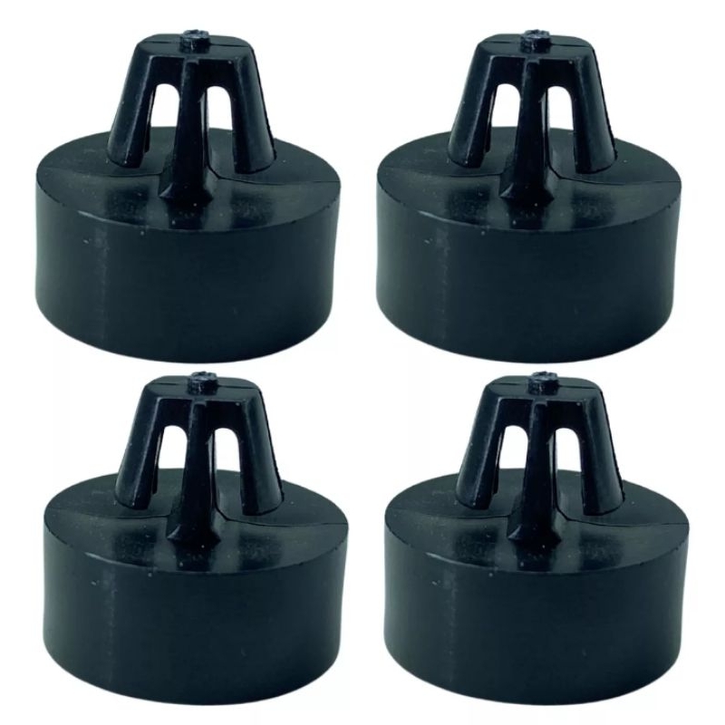 Pé Pezinho Microondas 4un Mec41 Mec52 Mtx52 Para Electrolux