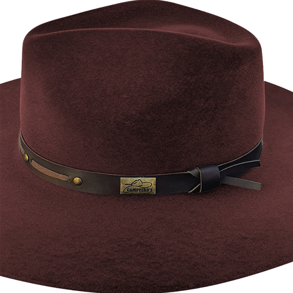 Chapéu sertanejo cowboy country masculino pecuária sertanejo americano clássico boiadeiro castor