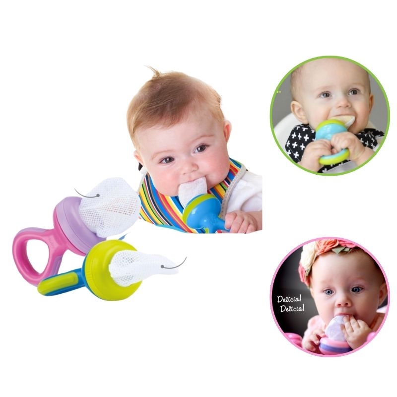 Alimentador Chupeta Alimentadora Infantil Bebê Nûby 6m+