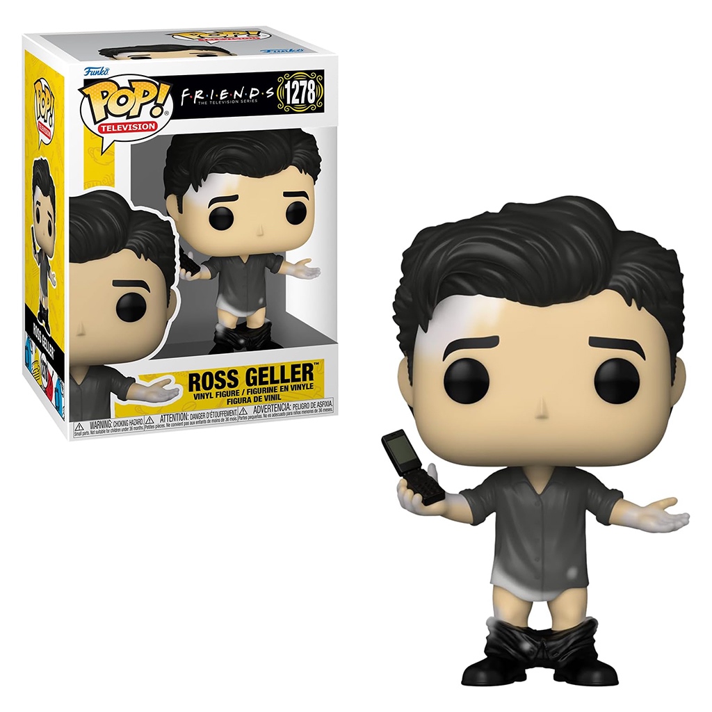 FUNKO POP FRIENDS - ROSS GELLER 1278 NOVO ORIGINAL em Oferta na Shopee