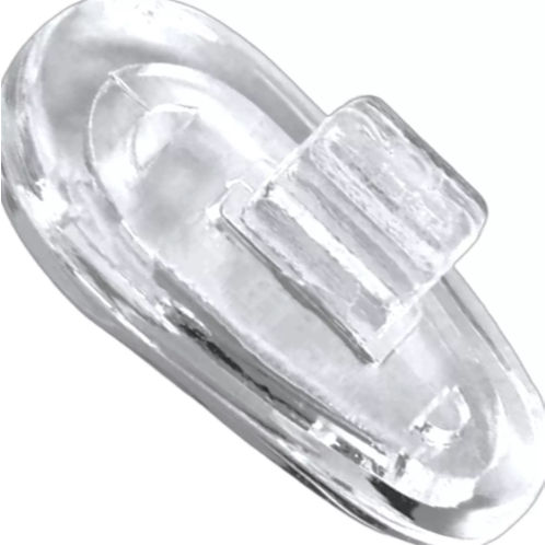 Plaqueta de Silicone para Óculos Modelo Enxaixe 17mm (GG)– Pacote com 50 Pares