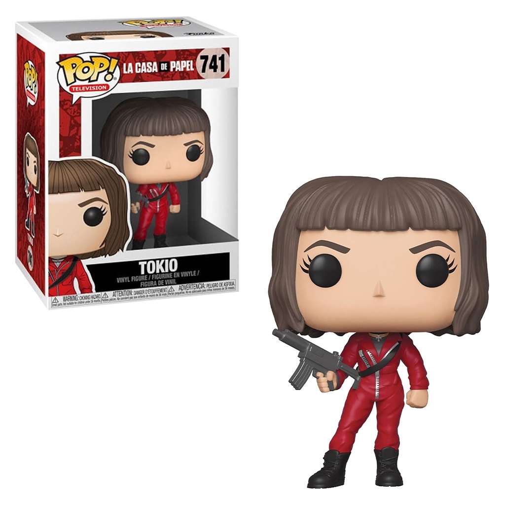FUNKO POP LA CASA DE PAPEL - TOKIO 741 NOVO ORIGINAL em Oferta na Shopee