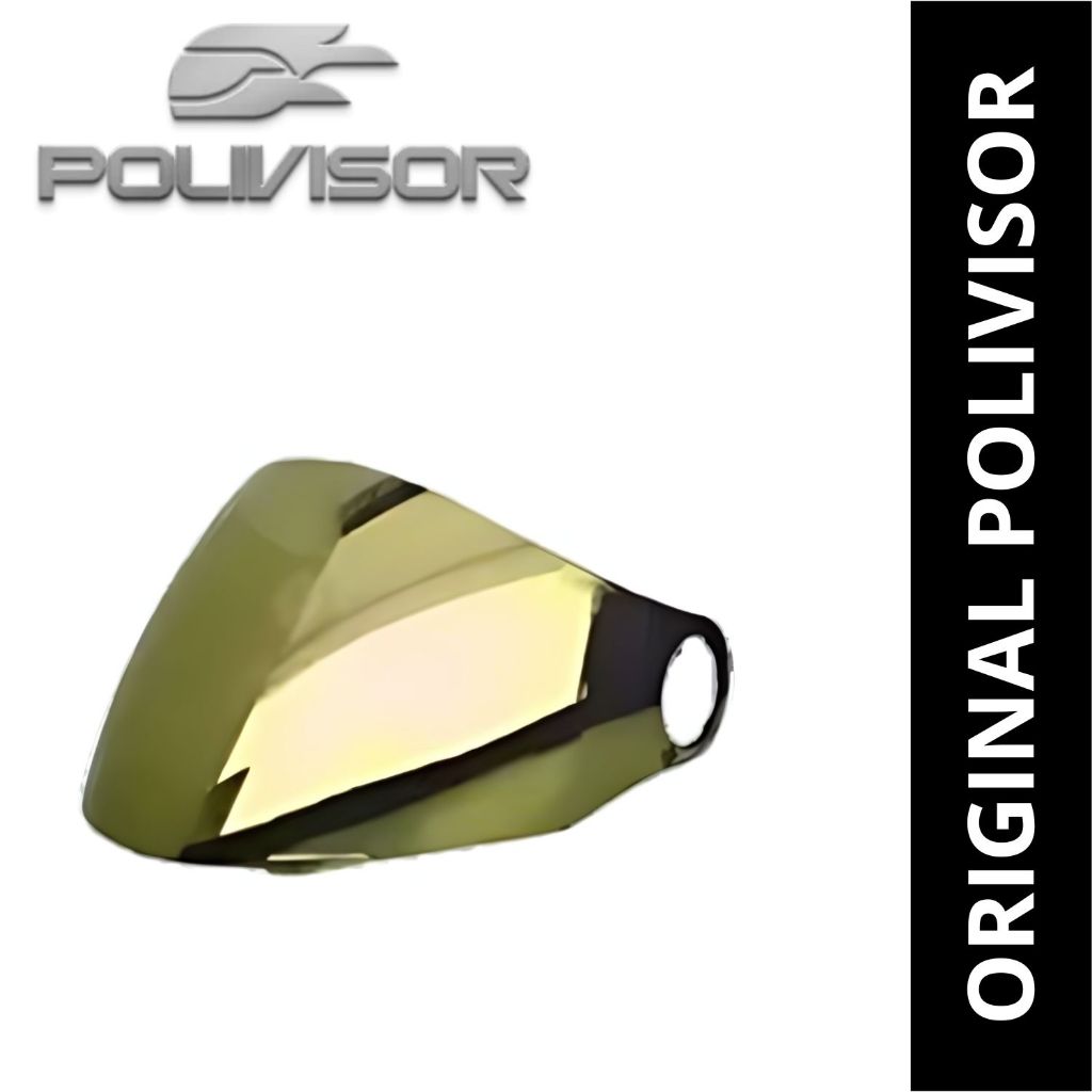 VISEIRA POLIVISOR AGV BLADE IRIDIUM DOURADA GOLD VALENTINO ROSSI VR46