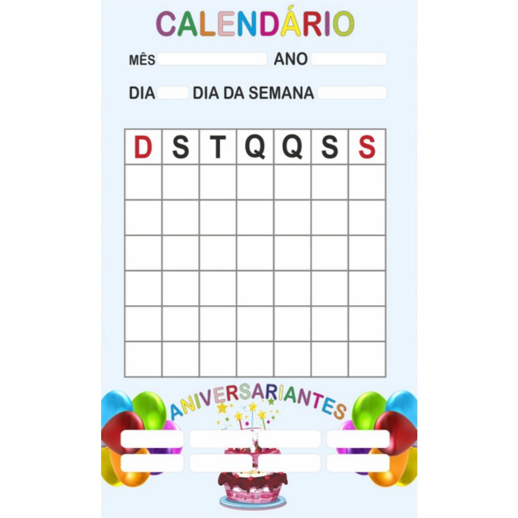 BANNER PEDAGOGICO ARTE PRONTA - CALENDÁRIO