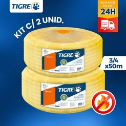 Conduite Corrugado 3/4 50m - Tigre Kit C/ 2 Rolos